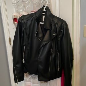 H&M Black Leather Jacket